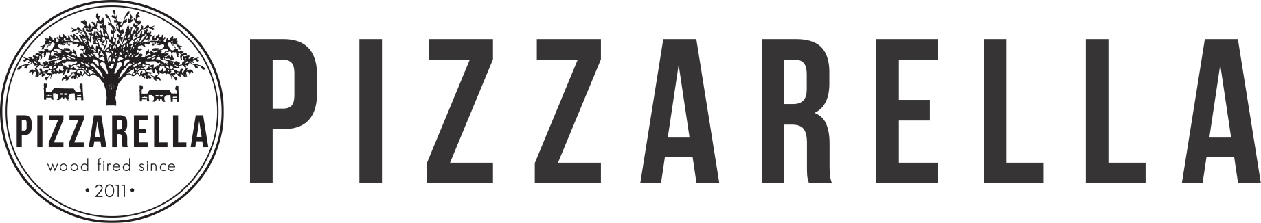 Pizzarella Logo Wide